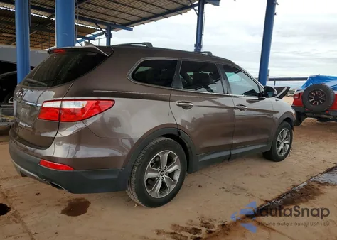 2013 Hyundai Santa Fe Gls z USA, uszkodzony, nr VIN KM8SN4HF3DU006010